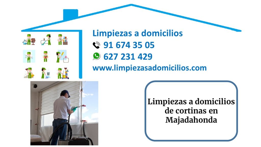 Limpiezas a domicilios de cortinas en Majadahonda
