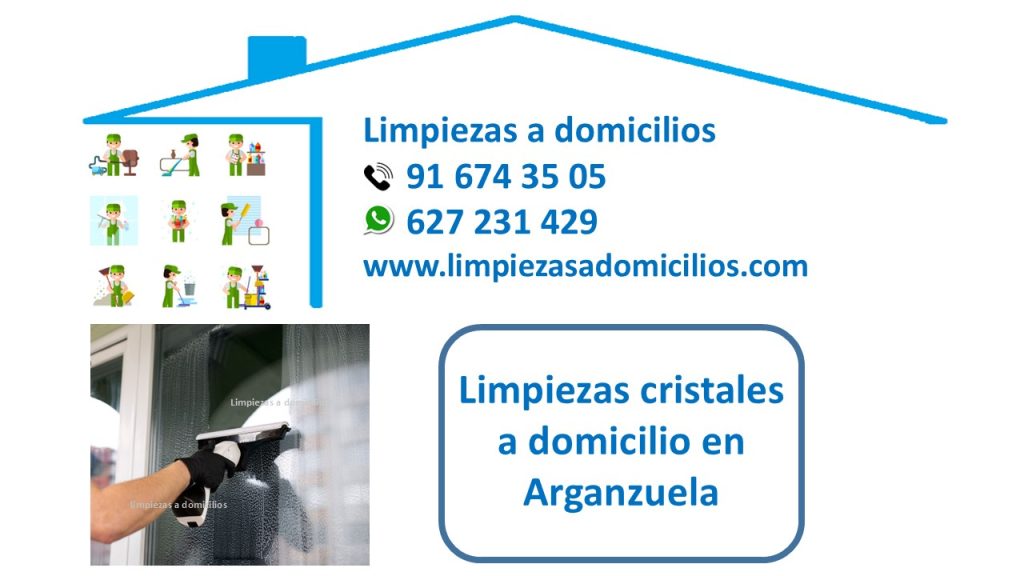 Limpiezas cristales a domicilio en Arganzuela