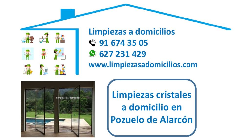 Limpiezas cristales a domicilio en Pozuelo de Alarcón