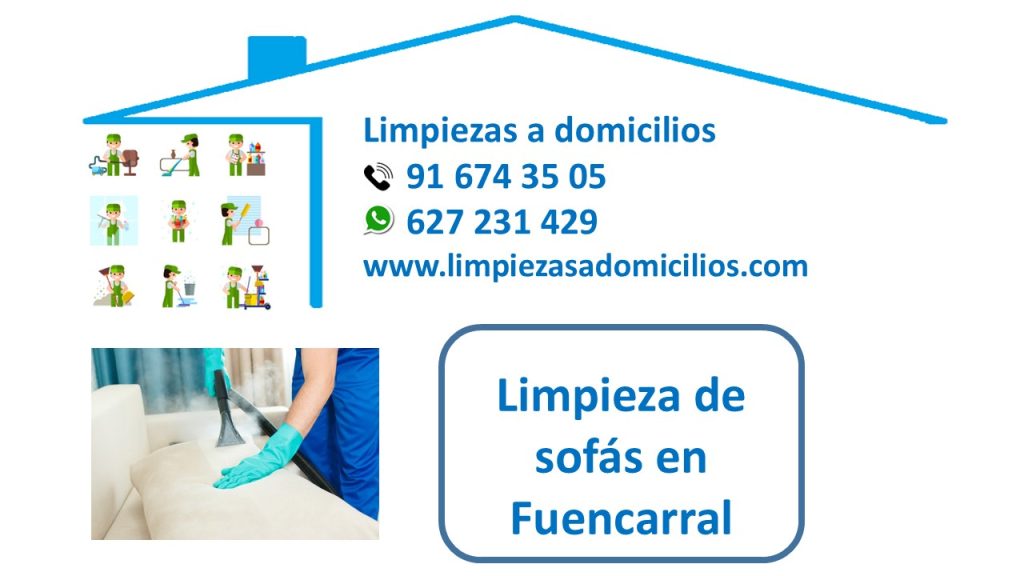Limpieza de sofás en Fuencarral