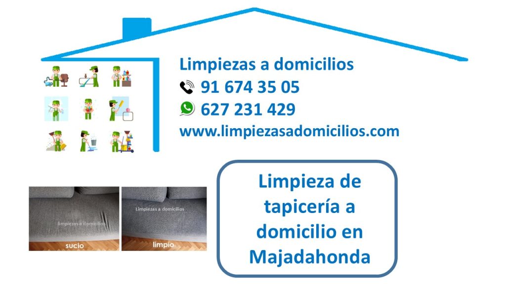 Limpieza de tapicería a domicilio en Majadahonda