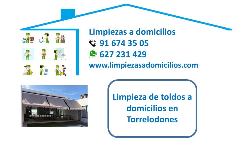 Limpieza de toldos a domicilios en Torrelodones