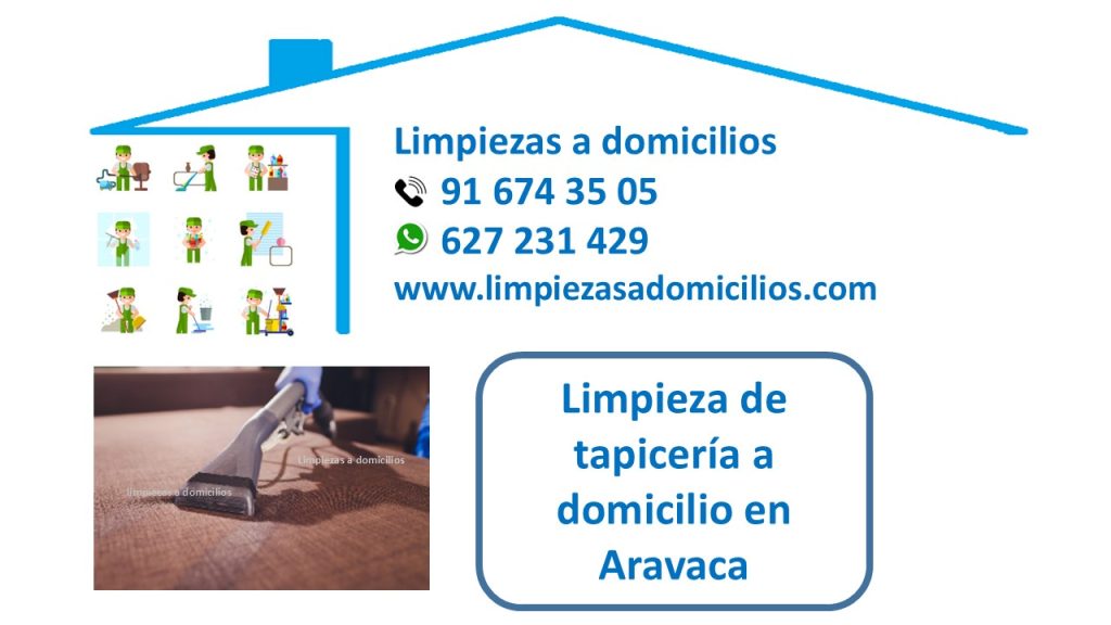 Limpieza de tapicería a domicilio en Aravaca