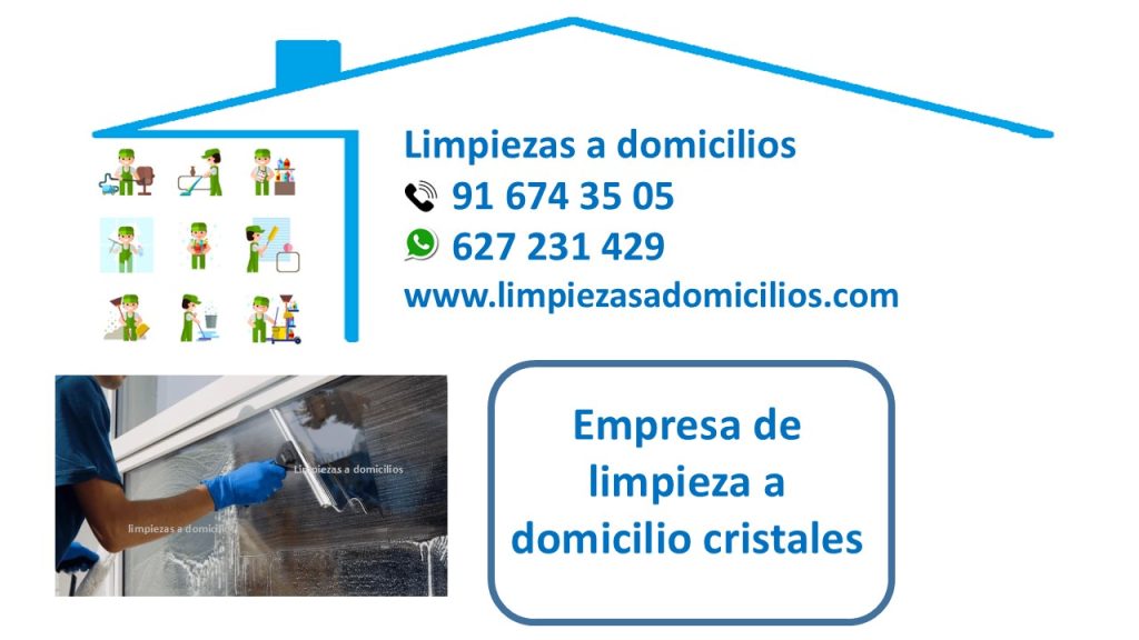 Empresa de limpieza a domicilio cristales