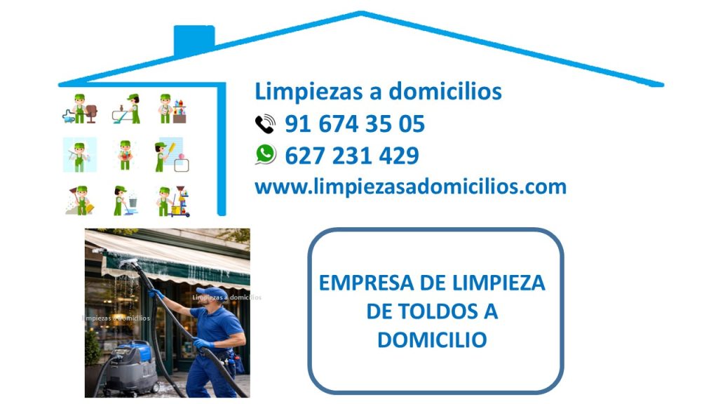 EMPRESA DE LIMPIEZA DE TOLDOS A DOMICILIO