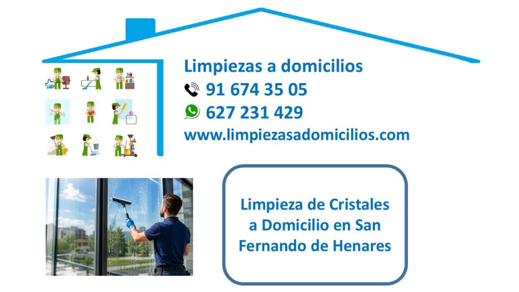 Recupera el brillo de tus ventanas y mejora la imagen de tu vivienda o negocio con un servicio profesional de limpieza de cristales en San Fernando de Henares. Contacta con nosotros y descubre la diferencia de unos cristales perfectamente limpios.