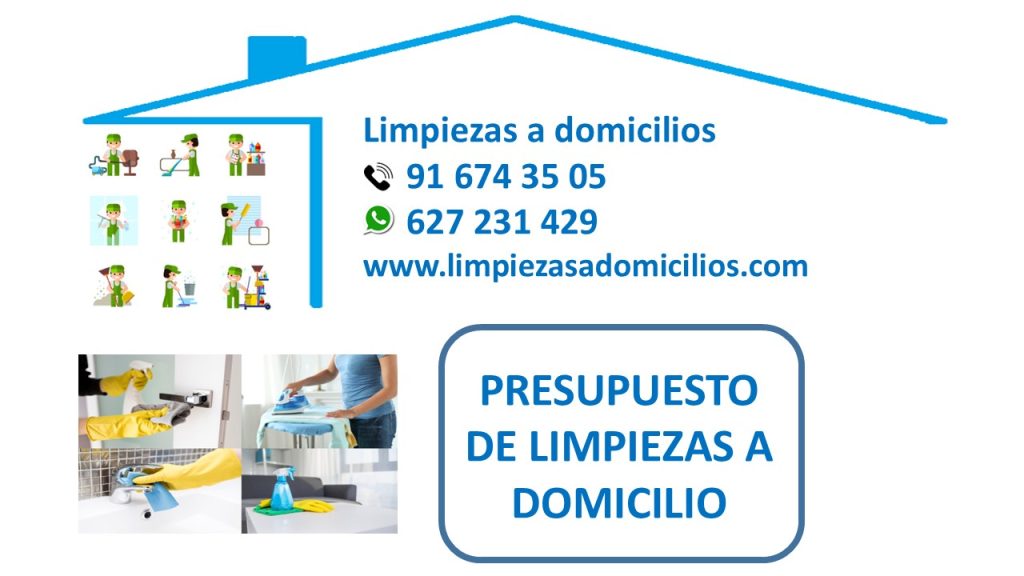 PRESUPUESTO DE LIMPIEZAS A DOMICILIO