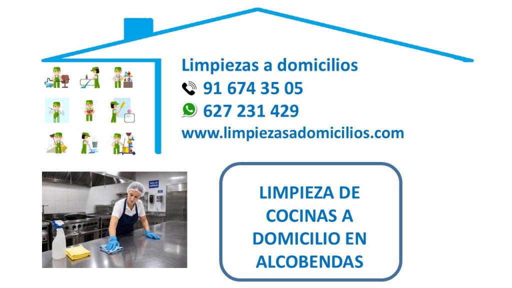 LIMPIEZA DE COCINAS A DOMICILIO EN ALCOBENDAS