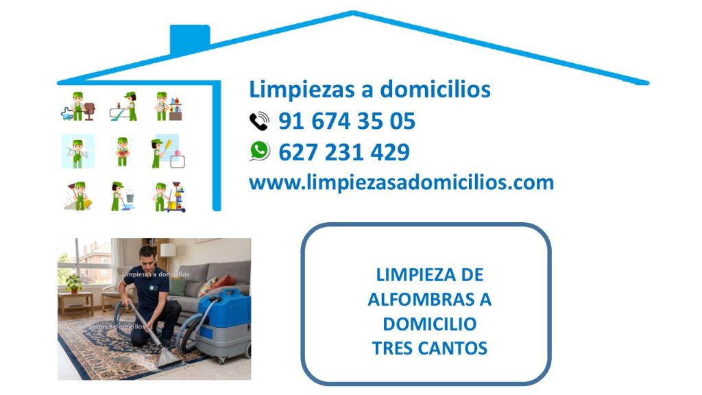 LIMPIEZA DE ALFOMBRAS A DOMICILIO EN TRES CANTOS