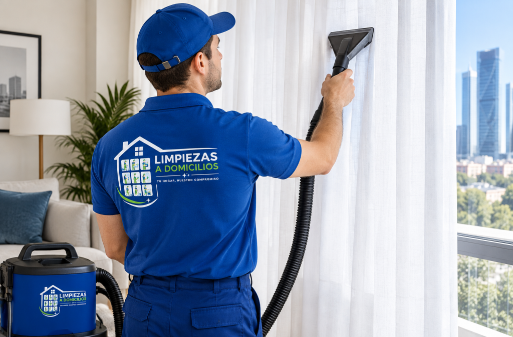 LIMPIEZAS A DOMICILIO DE CORTINAS Y PERSIANAS EN LA CASTELLANA